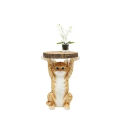 Stolik kawowy ANIMAL MS CAT 33 cm brązowy*KARE Discount