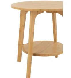 Stolik kawowy ANTILA 50 cm bambus*J-Line Online