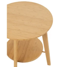 Stolik kawowy ANTILA 50 cm bambus*J-Line Online