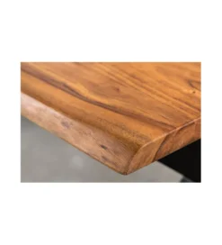 Stolik kawowy ARKTYKA Mammut X 120 cm drewno akacja honey*Invicta Interior Outlet
