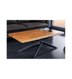 Stolik kawowy ARKTYKA Mammut 110 cm drewno akacja*Invicta Interior Discount