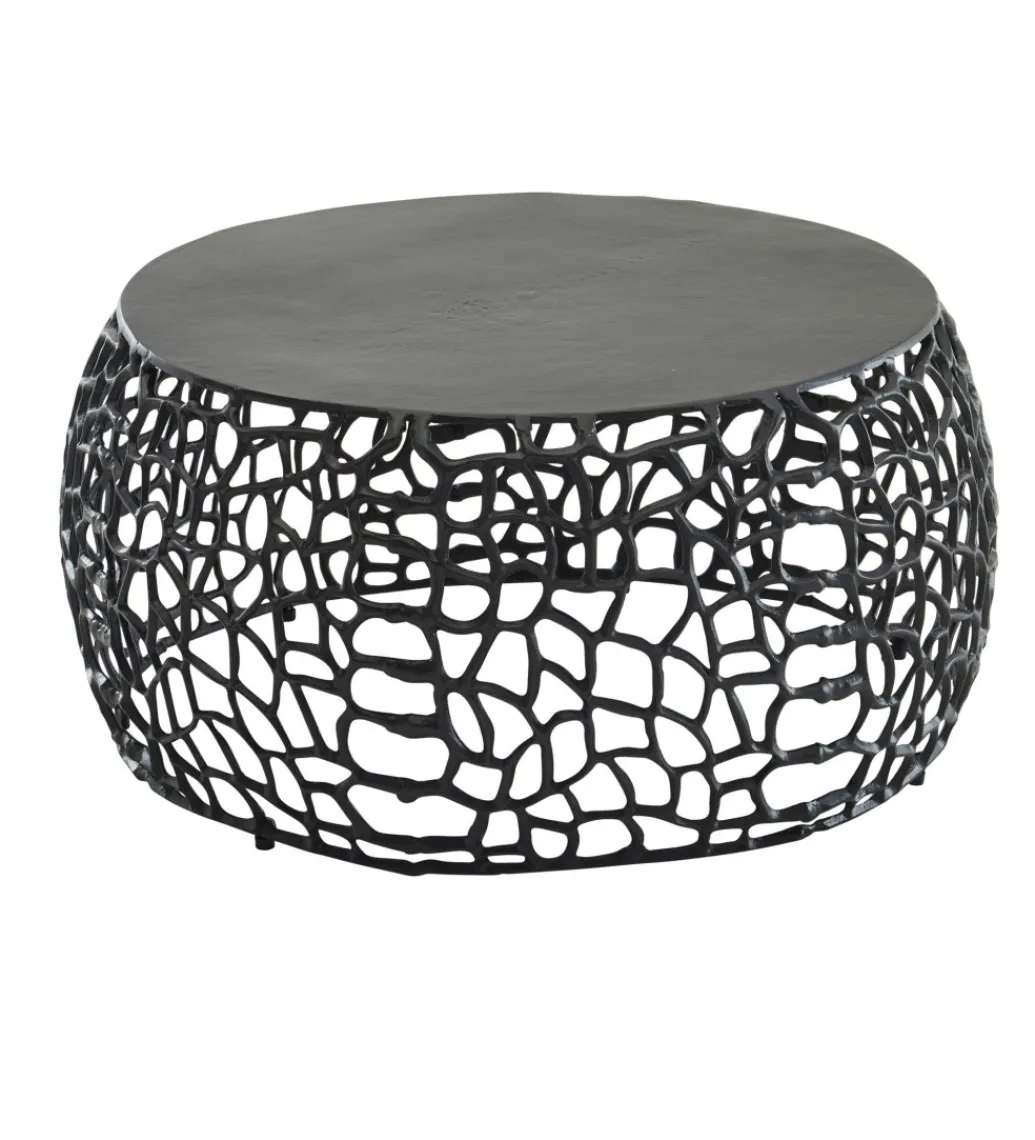 Stolik kawowy ARLES 66 cm czarny*WOHNLING, GERMANY Sale
