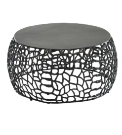 Stolik kawowy ARLES 66 cm czarny*WOHNLING, GERMANY Sale