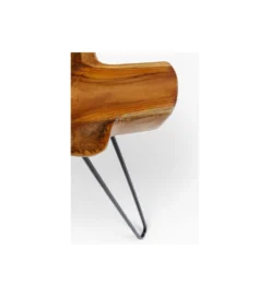 Stolik kawowy Aspen 50 cm dewno teak*KARE