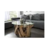 Stolik kawowy Aylin 60 cm teak*Invicta Interior Online