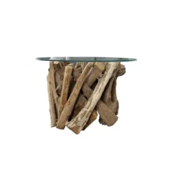 Stolik kawowy Aylin 60 cm teak*Invicta Interior Online