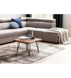 Stolik kawowy BAGLI 56 cm drewno sheesham*WOHNLING, GERMANY Online
