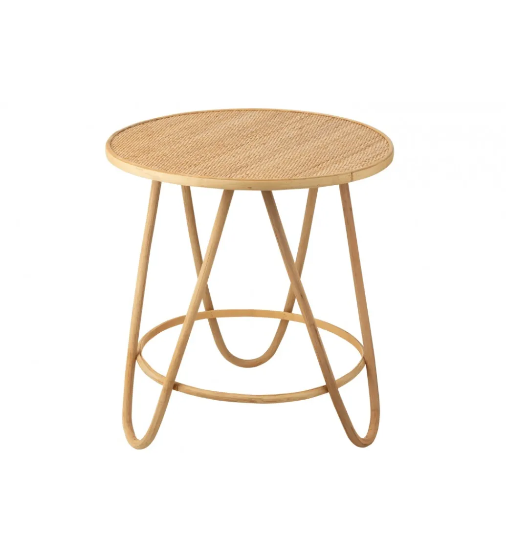 Stolik kawowy BALIA 60 cm rattan*J-Line