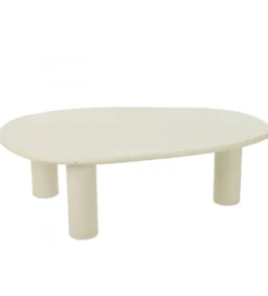 Stolik kawowy BALI 108 cm biały*J-Line Best