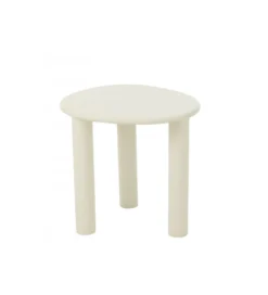 Stolik kawowy BALI 51cm biały*J-Line Best