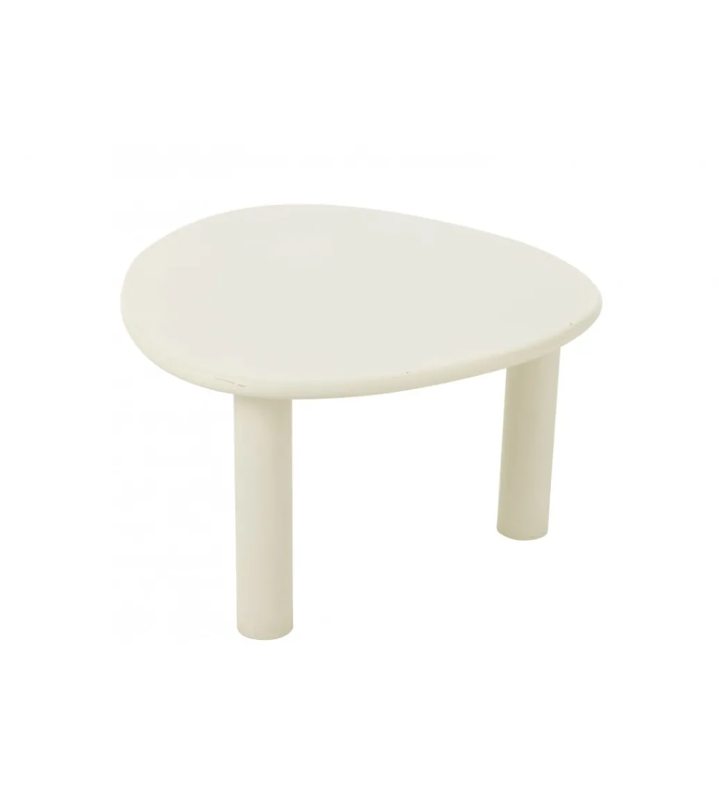 Stolik kawowy BALI 75 cm biały*J-Line