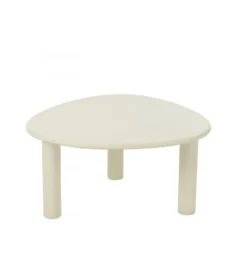 Stolik kawowy BALI 75 cm biały*J-Line