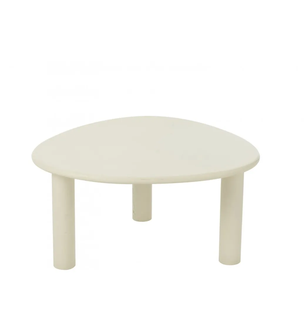 Stolik kawowy BALI 75 cm biały*J-Line