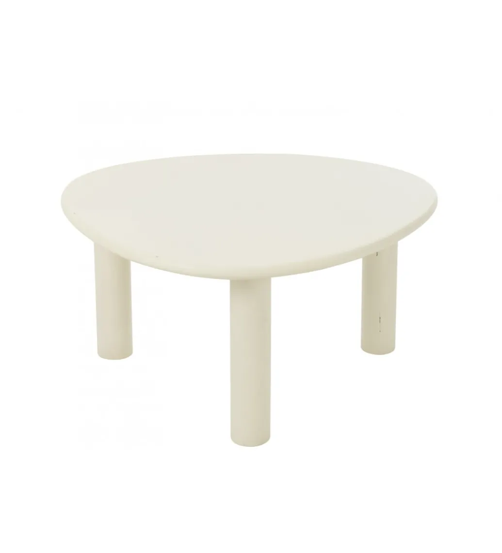 Stolik kawowy BALI 75 cm biały*J-Line