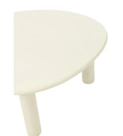 Stolik kawowy BALI 75 cm biały*J-Line