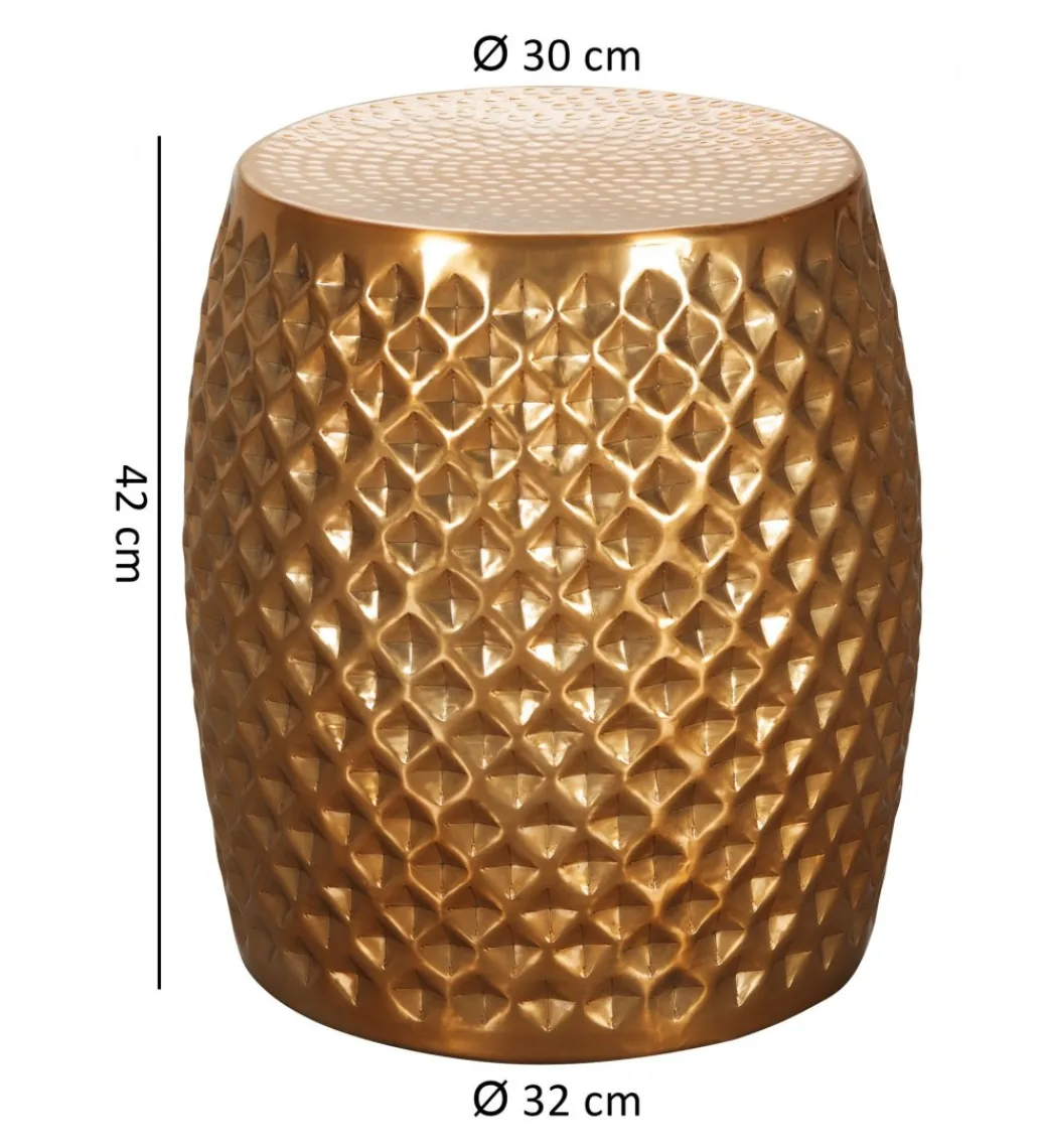 Stolik kawowy BATIN 32 cm złoty*WOHNLING, GERMANY Best