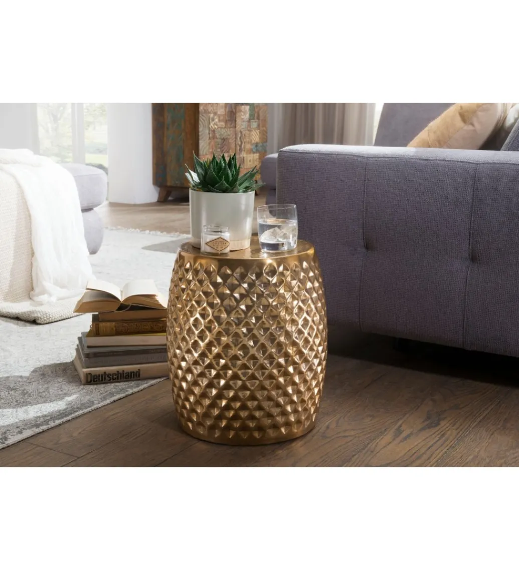 Stolik kawowy BATIN 32 cm złoty*WOHNLING, GERMANY Best