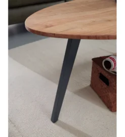Stolik kawowy BAZEMIT 110 cm drewno akacja*WOHNLING, GERMANY
