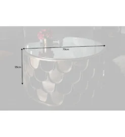 Stolik Kawowy BELLISIMO 70 cm*Invicta Interior New
