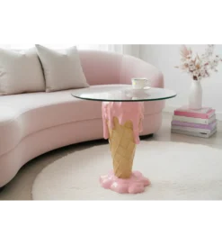 Stolik kawowy bistro ICE CREAM 50 cm*Invicta Interior Hot