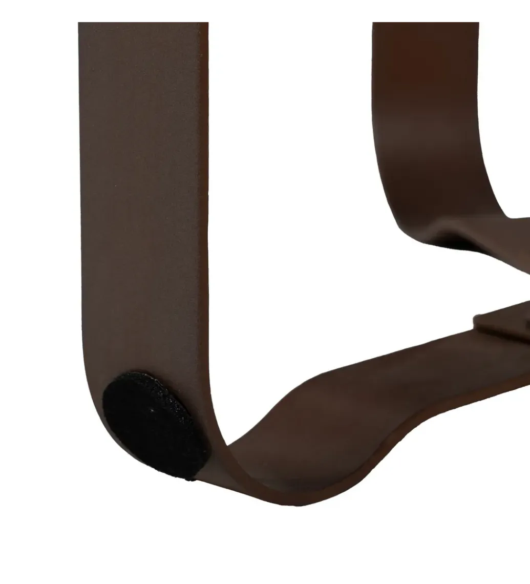 Stolik kawowy boczny ADESOM 45 cm ciemnobrązowy*Zona-Design Outlet