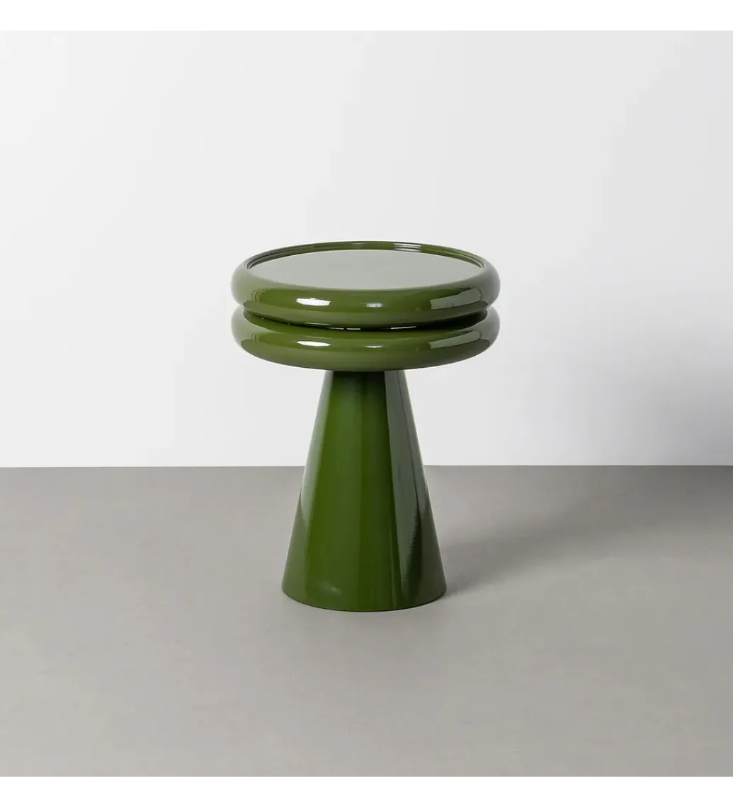 Stolik kawowy boczny ALMER 50 cm zielony*Zona-Design Discount