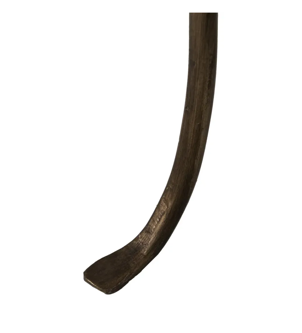 Stolik kawowy boczny AROTONI 71 cm antyczne złoto*Zona-Design Sale
