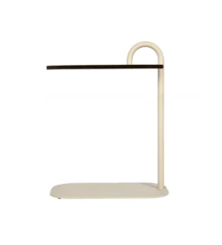 Stolik kawowy boczny BRIX AMY MALTA 65 cm beżowy*LF-Design Online