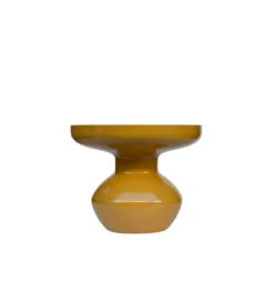 Stolik kawowy boczny BRIX LOU 40 cm musztardowy*LF-Design Discount