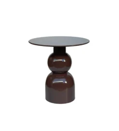 Stolik kawowy boczny BRIX WES 52 cm brązowy*LF-Design Best