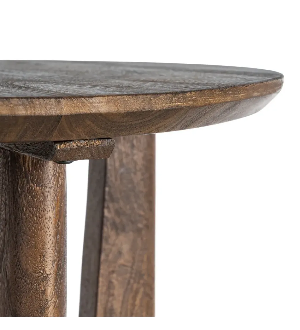 Stolik kawowy boczny CAMETRAN 50 cm drewno mango*Zona-Design Sale