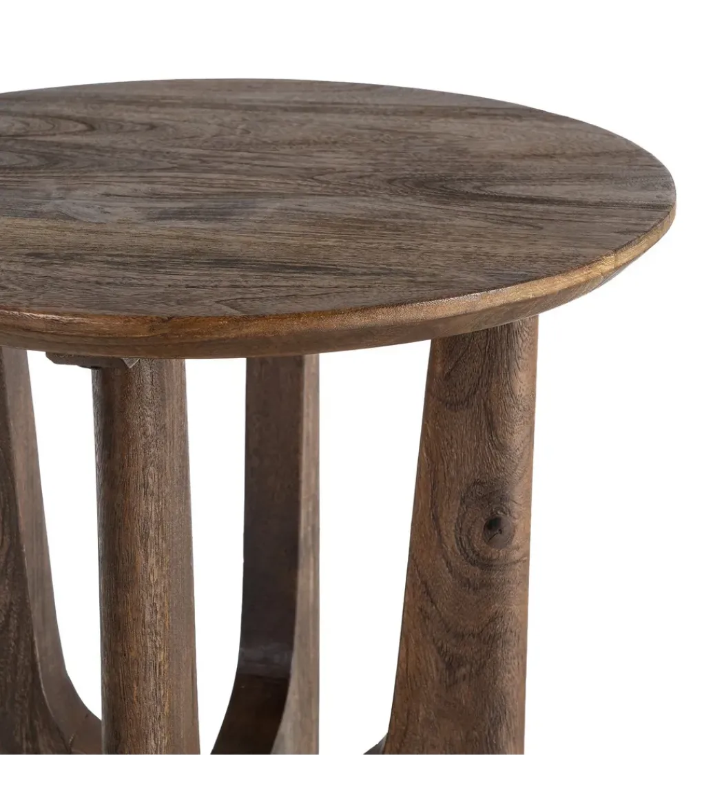 Stolik kawowy boczny CAMETRAN 50 cm drewno mango*Zona-Design Sale