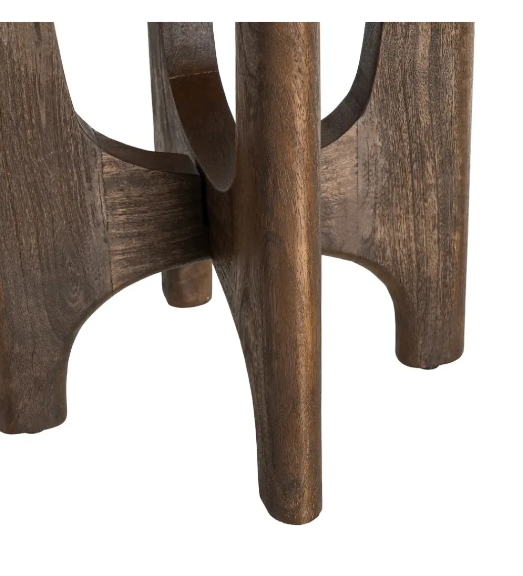 Stolik kawowy boczny CAMETRAN 50 cm drewno mango*Zona-Design Sale