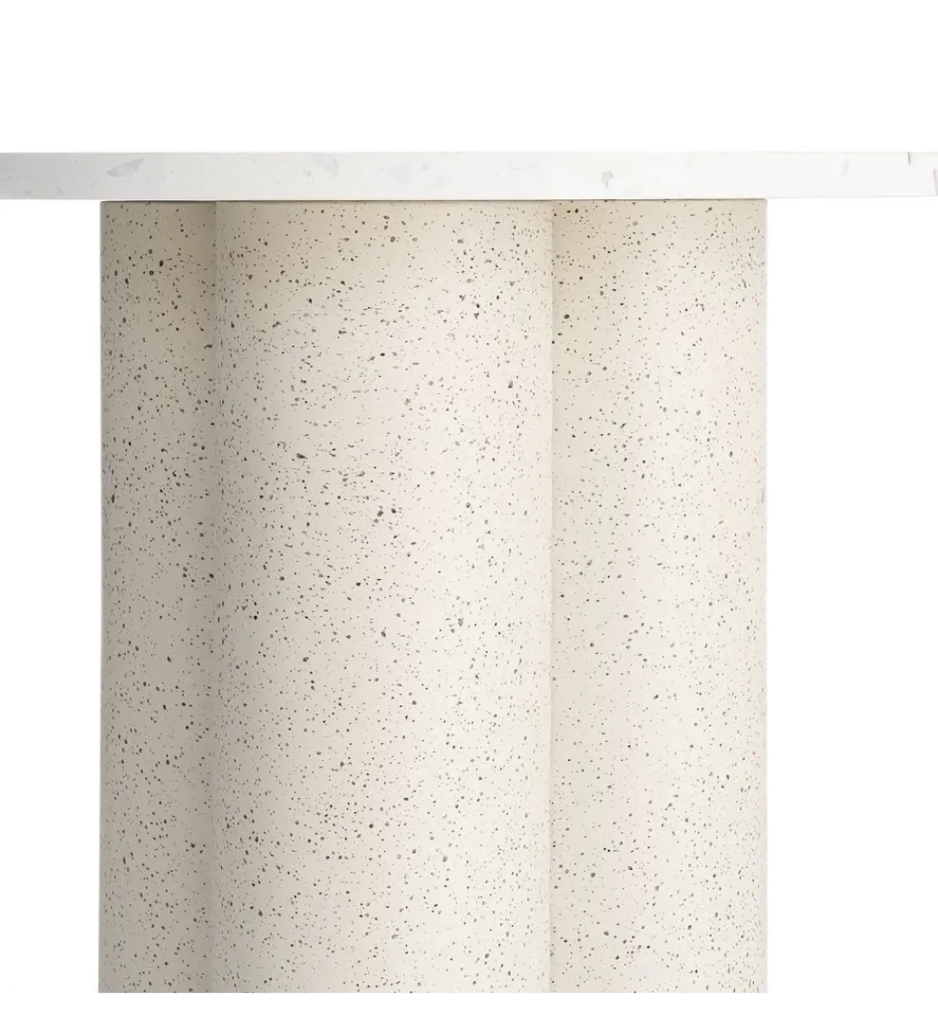 Stolik kawowy boczny CAVRANI 50 cm efekt terrazzo*Zona-Design Online