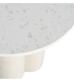 Stolik kawowy boczny CAVRANI 50 cm efekt terrazzo*Zona-Design Online