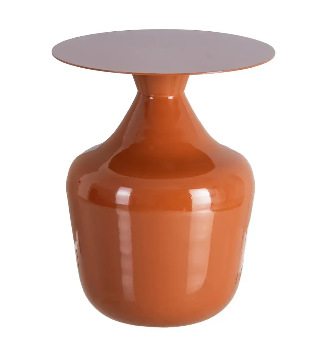 Stolik kawowy boczny CERANKI 47 cm terakkota*Zona-Design Sale