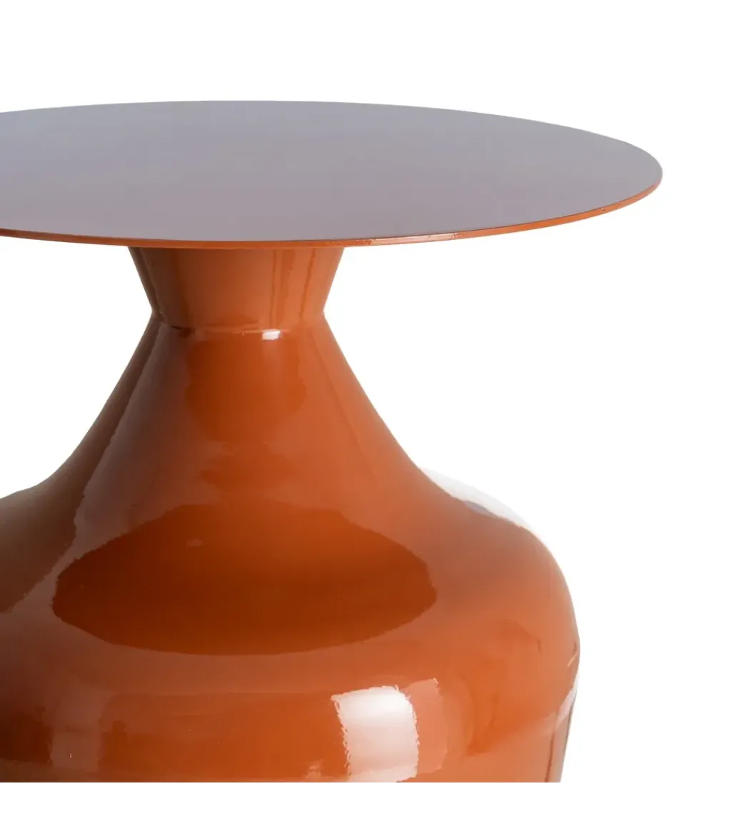 Stolik kawowy boczny CERANKI 47 cm terakkota*Zona-Design Sale