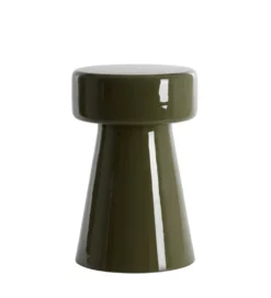 Stolik kawowy boczny DAKWA 47 cm ciemnozielony*L&L Outlet