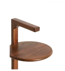 Stolik kawowy boczny DELMINO 77 cm drewno akacja*L&L Discount