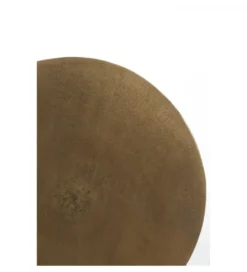 Stolik kawowy boczny DIMPHY 50 cm antyczny brąz*L&L Sale