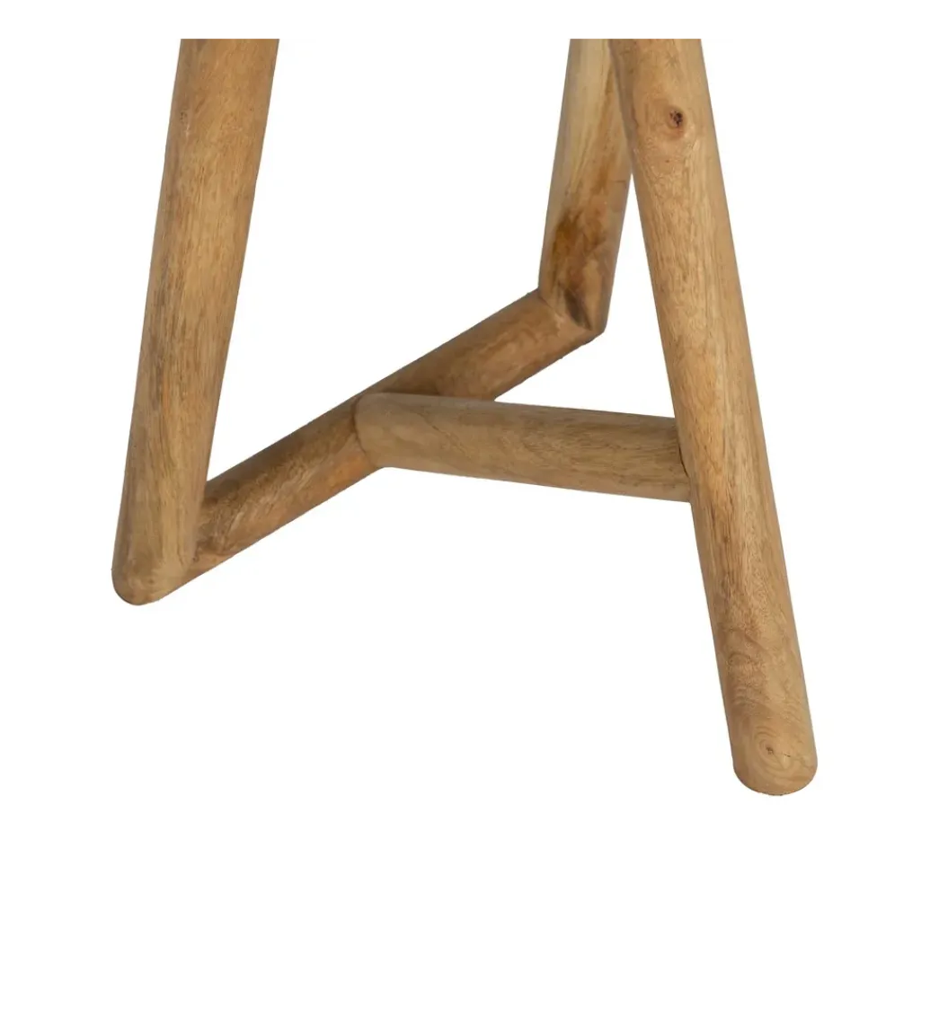 Stolik kawowy boczny DREKEO 55 cm drewno mango*Zona-Design Discount