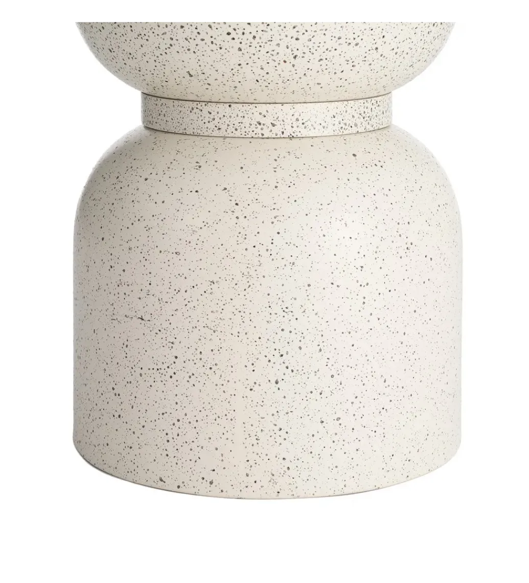 Stolik kawowy boczny EDERAN 60 cm efekt terrazzo*Zona-Design Hot