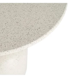 Stolik kawowy boczny EDERAN 60 cm efekt terrazzo*Zona-Design Hot