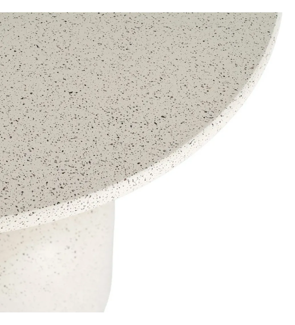 Stolik kawowy boczny EDERAN 60 cm efekt terrazzo*Zona-Design Hot