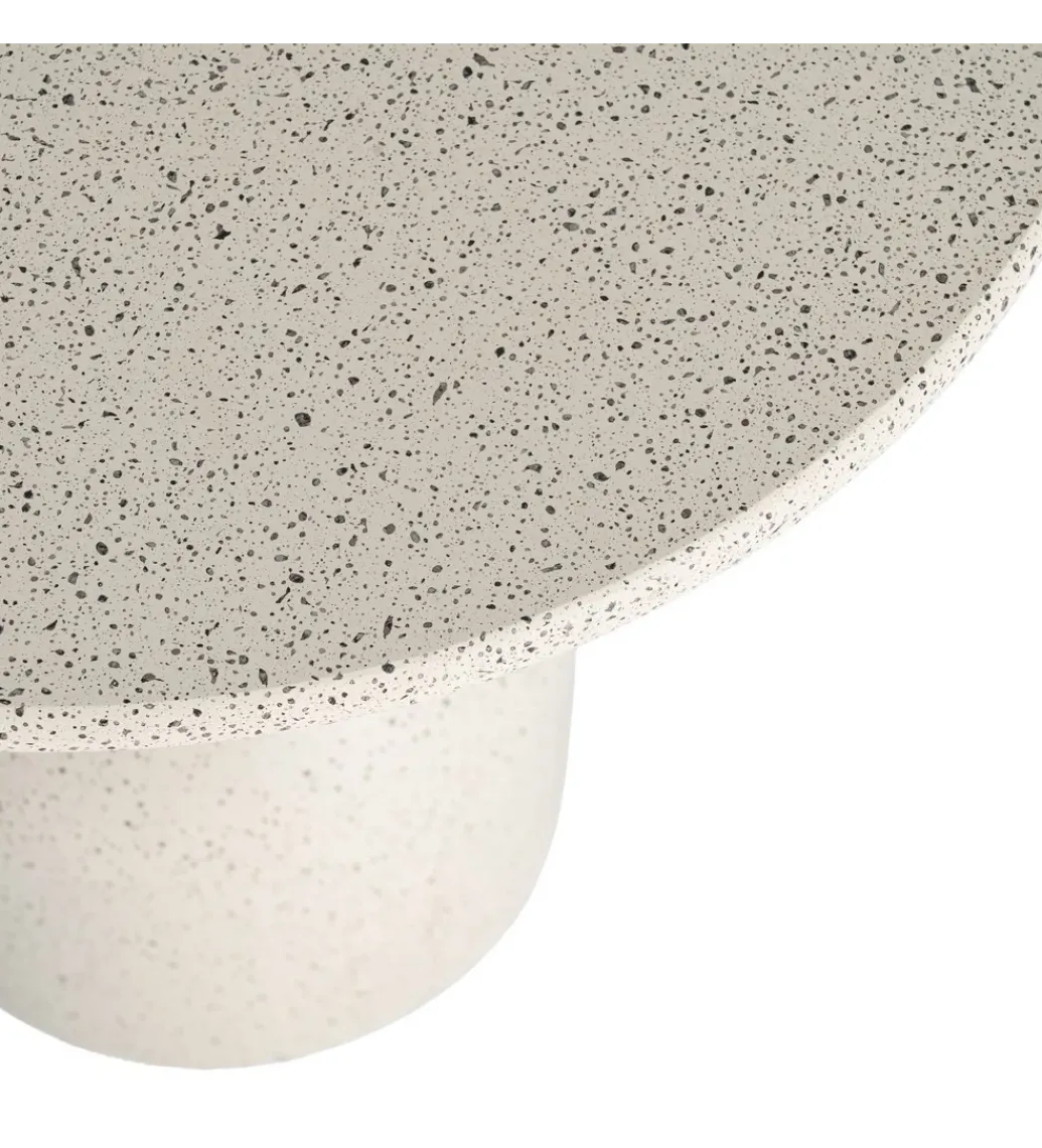 Stolik kawowy boczny EDERAN efekt terrazzo*Zona-Design Online