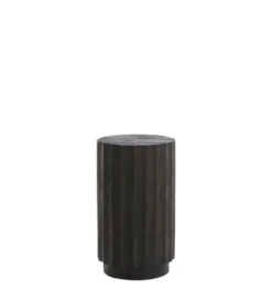Stolik kawowy boczny ELLENA 60 cm czarny mat*L&L Clearance