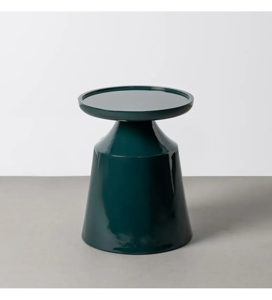 Stolik kawowy boczny ENALE 50 cm zielony*Zona-Design Sale