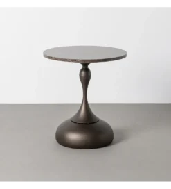 Stolik kawowy boczny ESTABE 50 cm czarny*Zona-Design Best