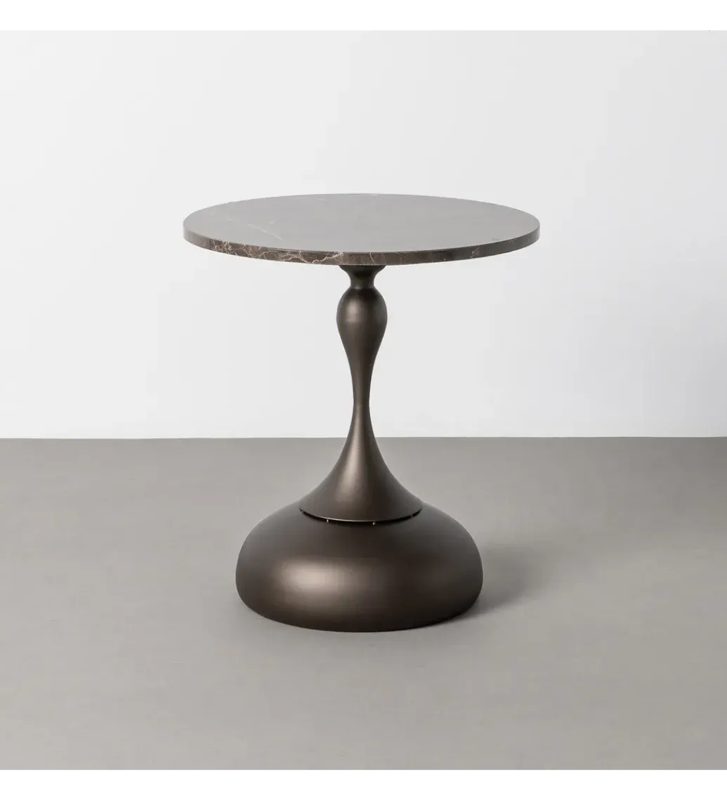 Stolik kawowy boczny ESTABE 50 cm czarny*Zona-Design Best