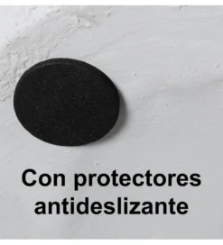 Stolik kawowy boczny FIBEREN 46 cm kremowy*Exclusivas Outlet